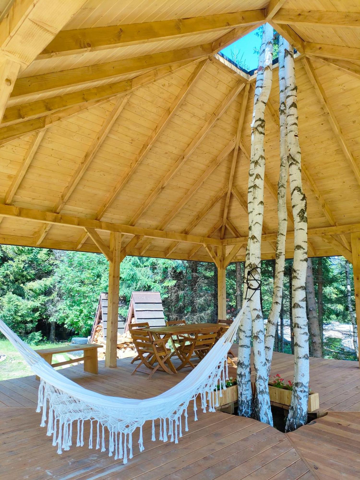 Pod Wielka Zalesiona Gora Wetlina Exteriér fotografie